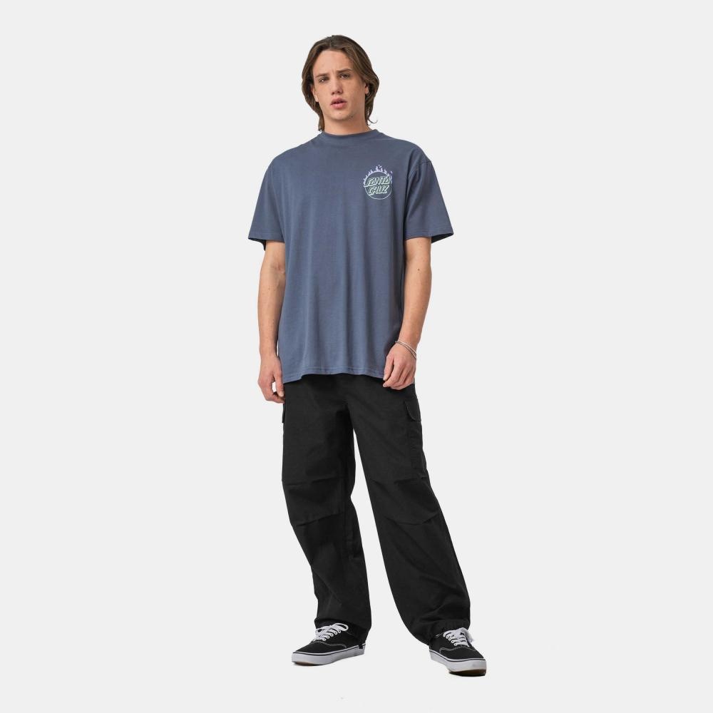 Santa Cruz Burnt Opus Oversized T-Shirt - Heritage Blue