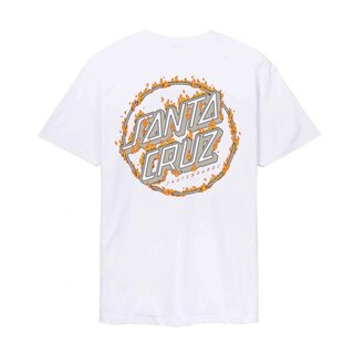 Santa Cruz Burnt Opus Oversized T-Shirt - White