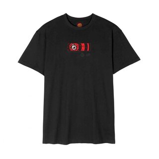 Santa Cruz Roskopp Dissect Strip T-Shirt - Black