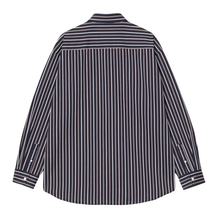 Carhartt WIP L/S Palance Shirt - Palance Stripe/Dark Navy
