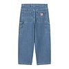 Nash Double Knee Pant - Blue (Stone Washed)