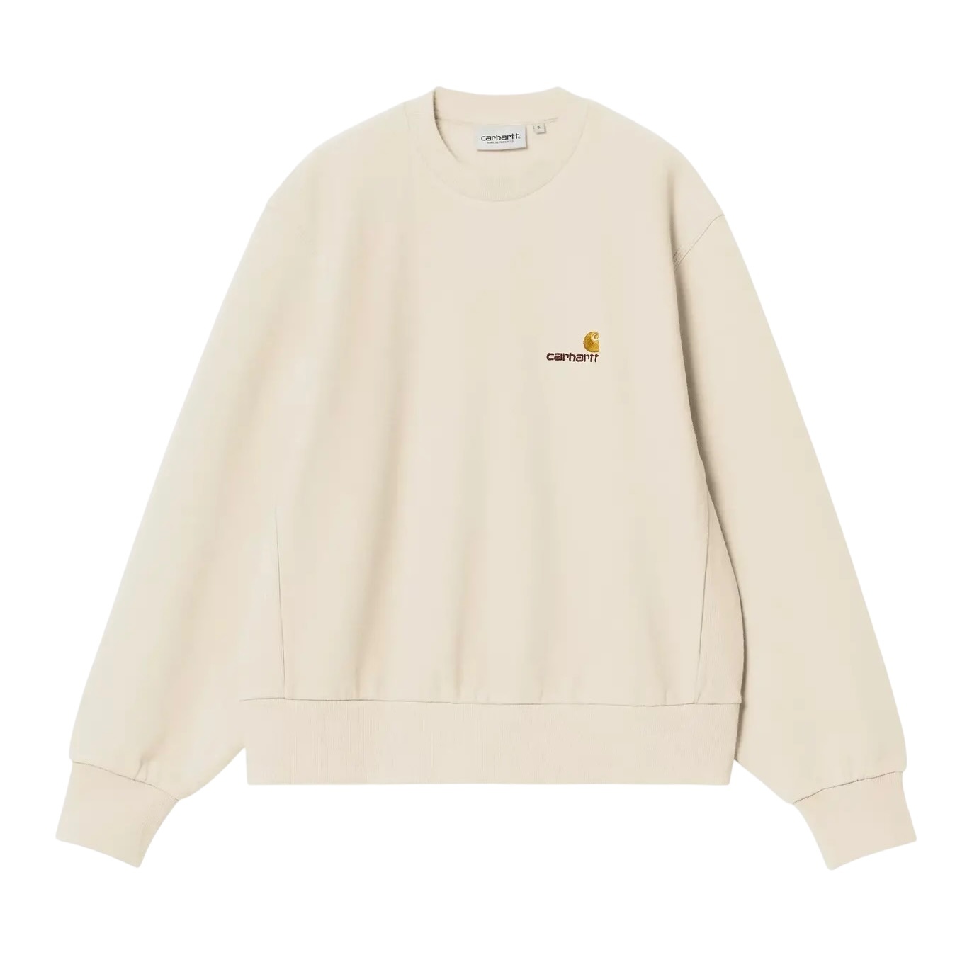 Carhartt WIP W' American Script Sweat - Natural