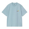 W' S/S American Script T-Shirt - Citadel
