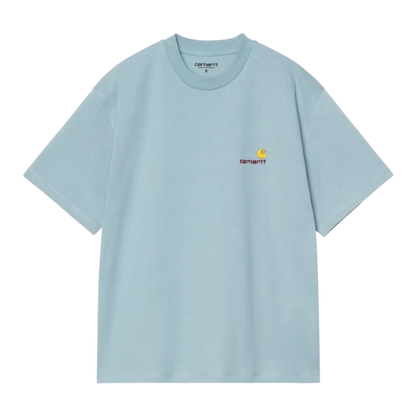 Carhartt WIP W' S/S American Script T-Shirt - Citadel