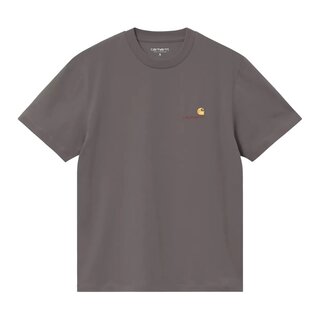 Carhartt WIP W' S/S American Script T-Shirt - Porphyry