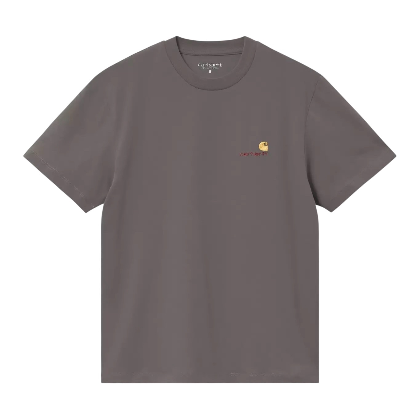 Carhartt WIP W' S/S American Script T-Shirt - Porphyry
