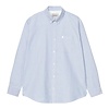 L/S Cassel Shirt - Cassel Stripe/Bleach/White