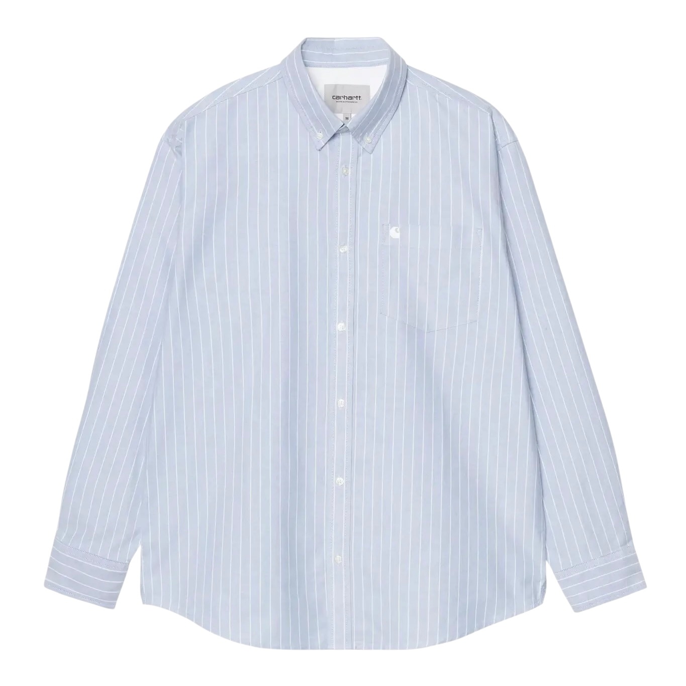 Carhartt WIP L/S Cassel Shirt - Cassel Stripe/Bleach/White