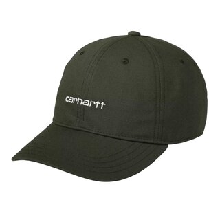 Carhartt WIP Canvas Script Cap - Opuntia/White