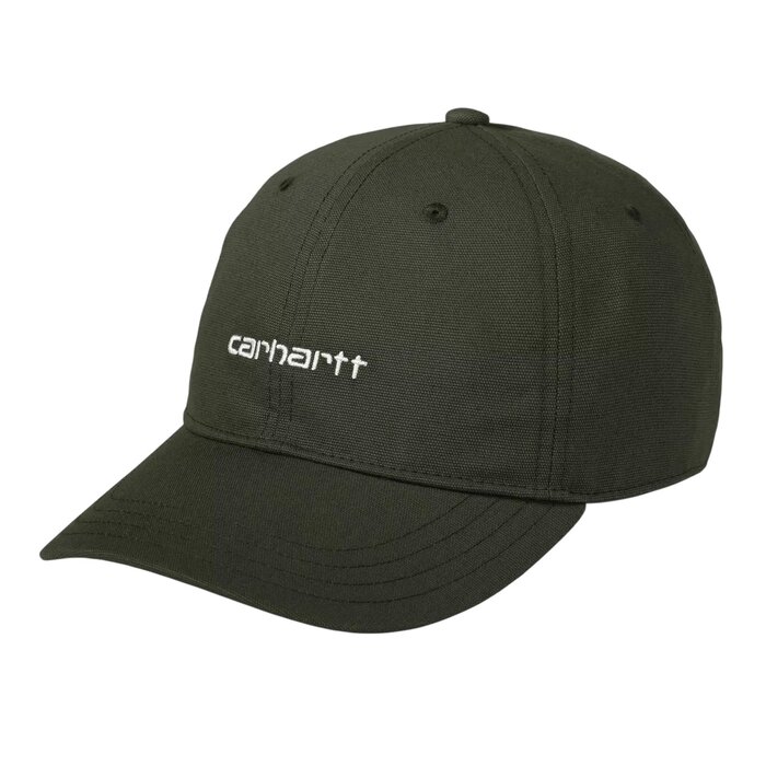 Carhartt WIP Canvas Script Cap - Opuntia/White