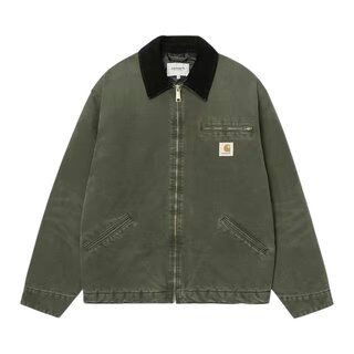 Carhartt WIP OG Detroit Jacket - Olive/ Black (Stone Canvas)