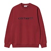 Carhartt Sweat - Scarlet/Graphite