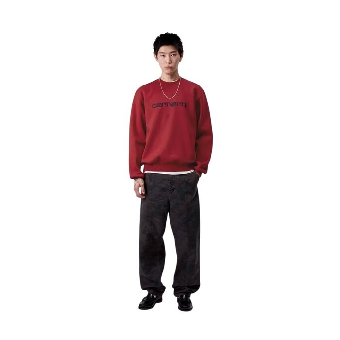 Carhartt WIP Carhartt Sweat - Scarlet/Graphite