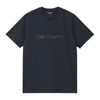 Carhartt WIP S/S Script T-Shirt - Deep Night/Palisander