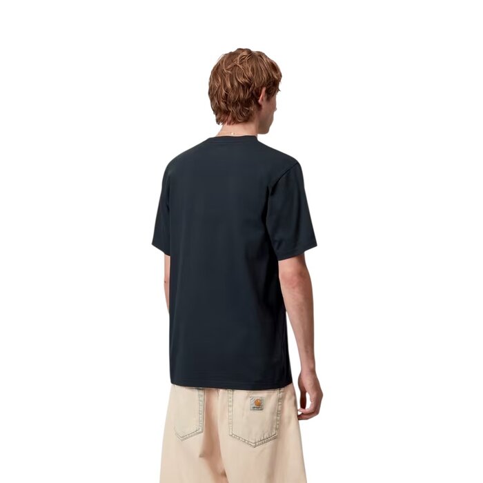 Carhartt WIP S/S Script T-Shirt - Deep Night/Palisander