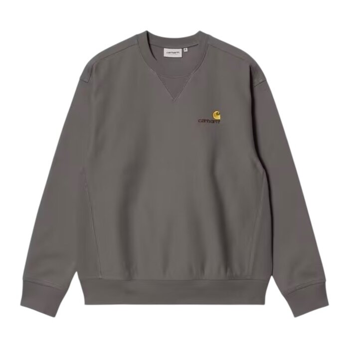 Carhartt WIP American Script Sweat - Porphyry