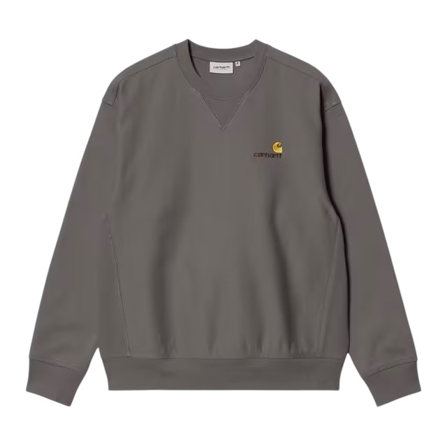 Carhartt WIP American Script Sweat - Porphyry