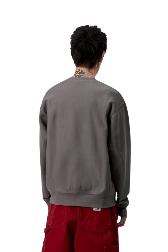 Carhartt WIP American Script Sweat - Porphyry