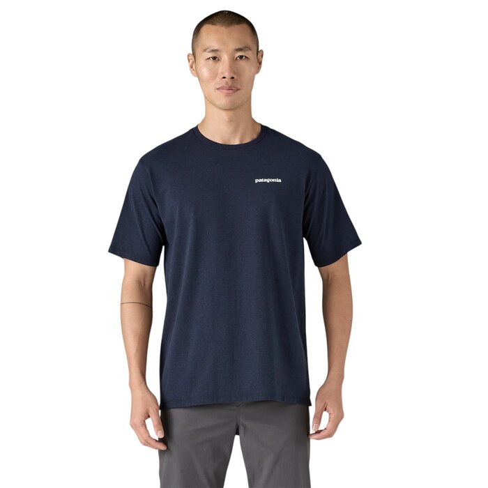 Patagonia M's P-6 Logo Responsibili Tee - New Navy