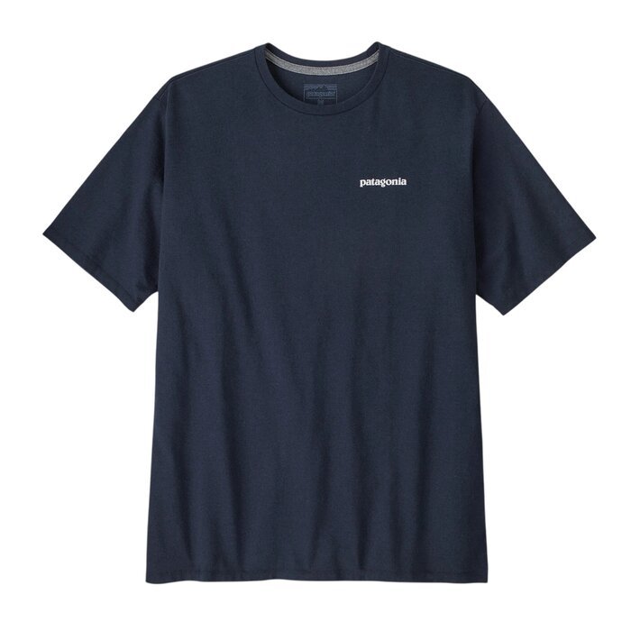 Patagonia M's P-6 Logo Responsibili Tee - New Navy