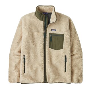 Patagonia M's Classic Retro X Jkt- Dark Natural/Basin Green