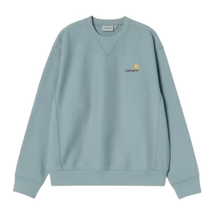 Carhartt WIP American Script Sweat - Citadel