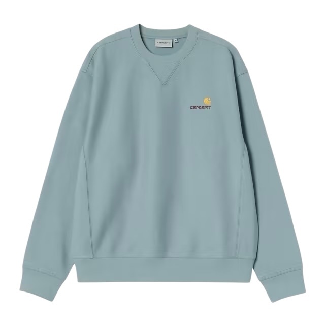Carhartt WIP American Script Sweat - Citadel
