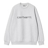 W' Carhartt Sweat - Ash Heather/Citadel