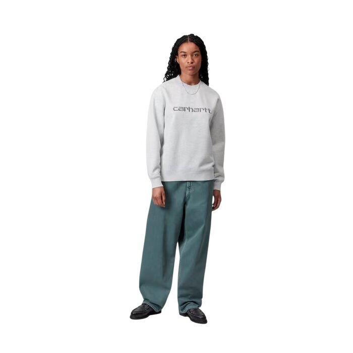 Carhartt WIP W' Carhartt Sweat - Ash Heather/Citadel