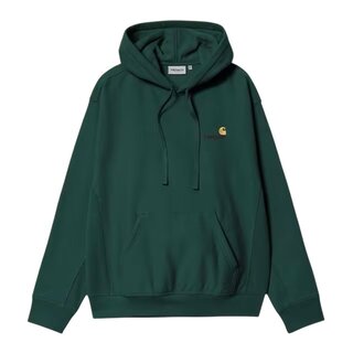 Carhartt WIP Hooded American Script - Dark Fir