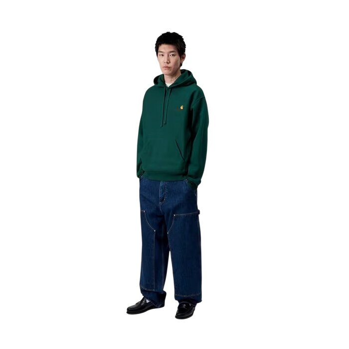 Carhartt WIP Hooded American Script - Dark Fir