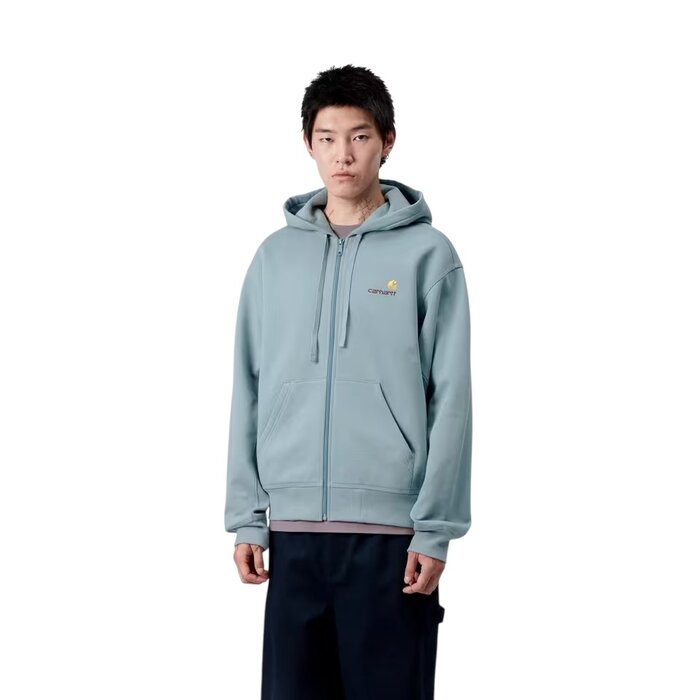 Carhartt WIP Hooded American Script Jacket - Citadel