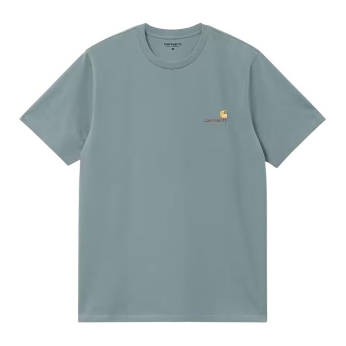 Carhartt WIP S/S American Script T-Shirt - Citadel