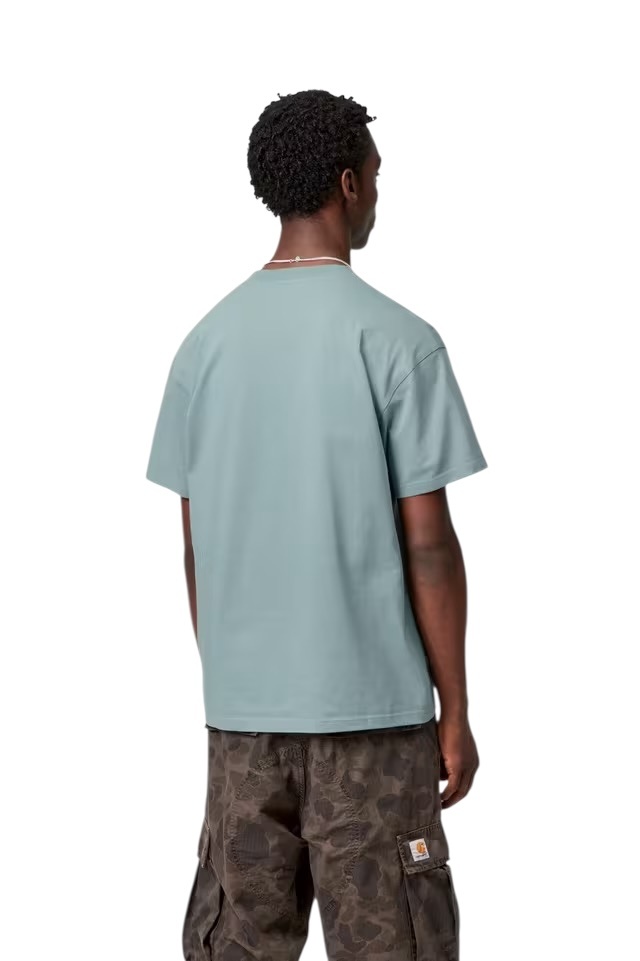 Carhartt WIP S/S American Script T-Shirt - Citadel
