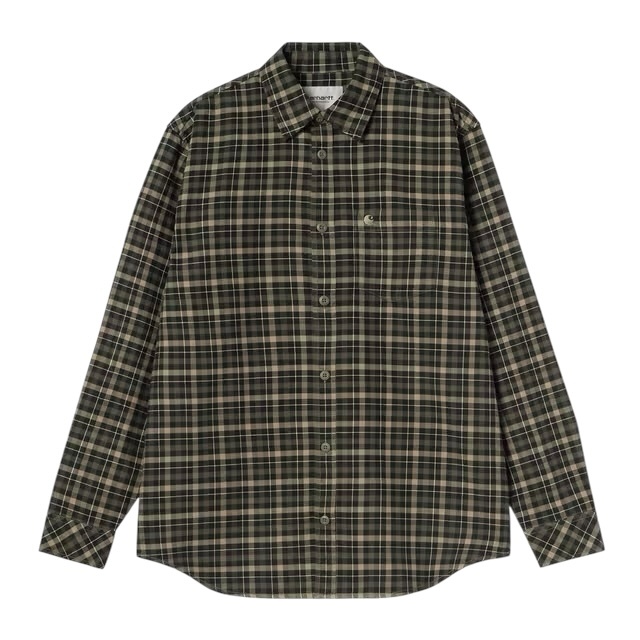 Carhartt WIP L/S Wildmark Shirt - Wildmark Check/Cypress