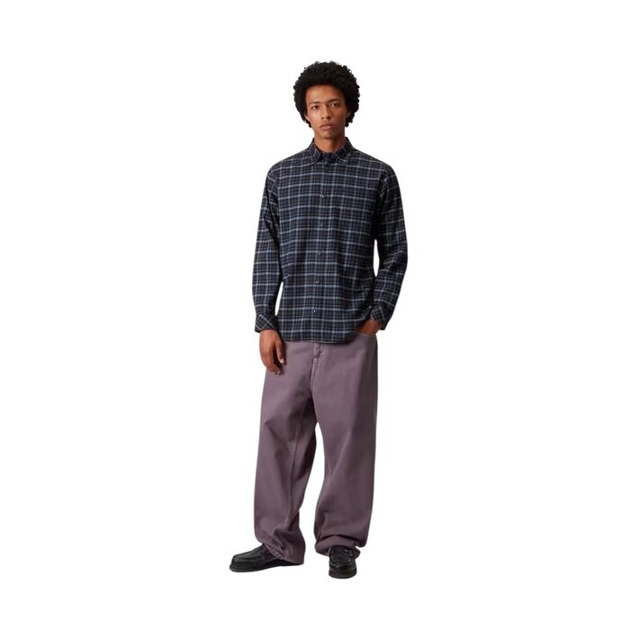 Carhartt WIP L/S Wildmark Shirt - Wildmark Check/Jupiter