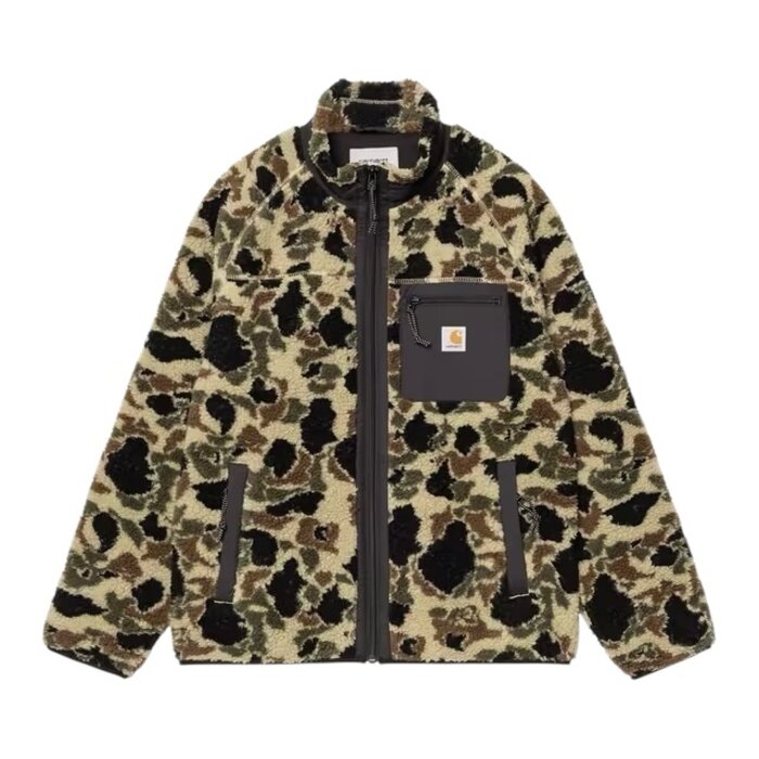 Carhartt WIP Prentis Liner - Camo Duck Jacquard, Green/Black