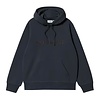Hooded Carhartt Sweat - Deep Night/Palisander