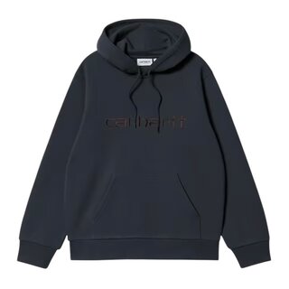 Carhartt WIP Hooded Carhartt Sweat - Deep Night/Palisander