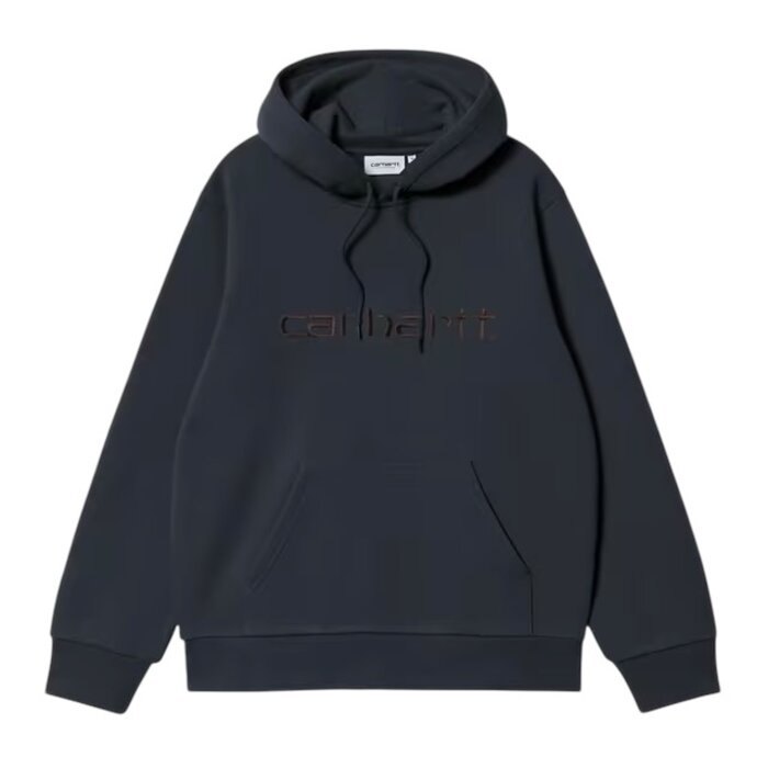 Carhartt WIP Hooded Carhartt Sweat - Deep Night/Palisander