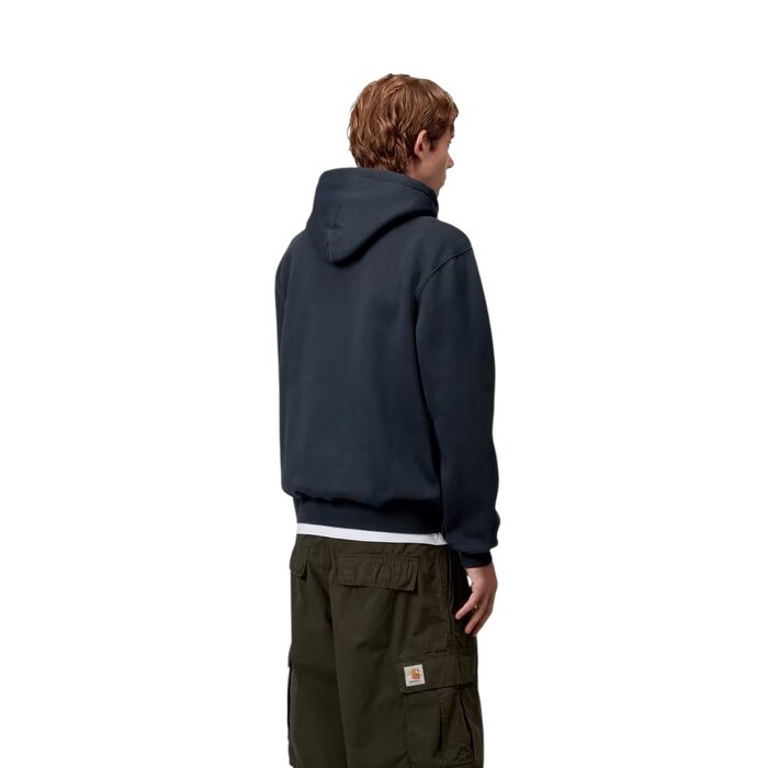 Carhartt WIP Hooded Carhartt Sweat - Deep Night/Palisander