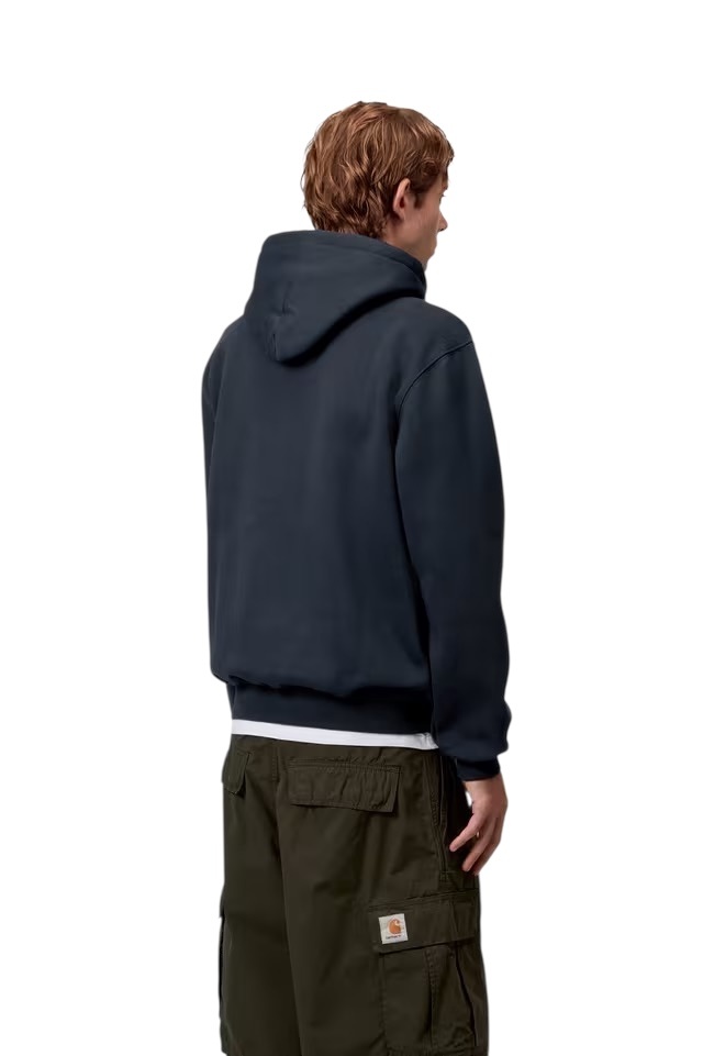Carhartt WIP Hooded Carhartt Sweat - Deep Night/Palisander