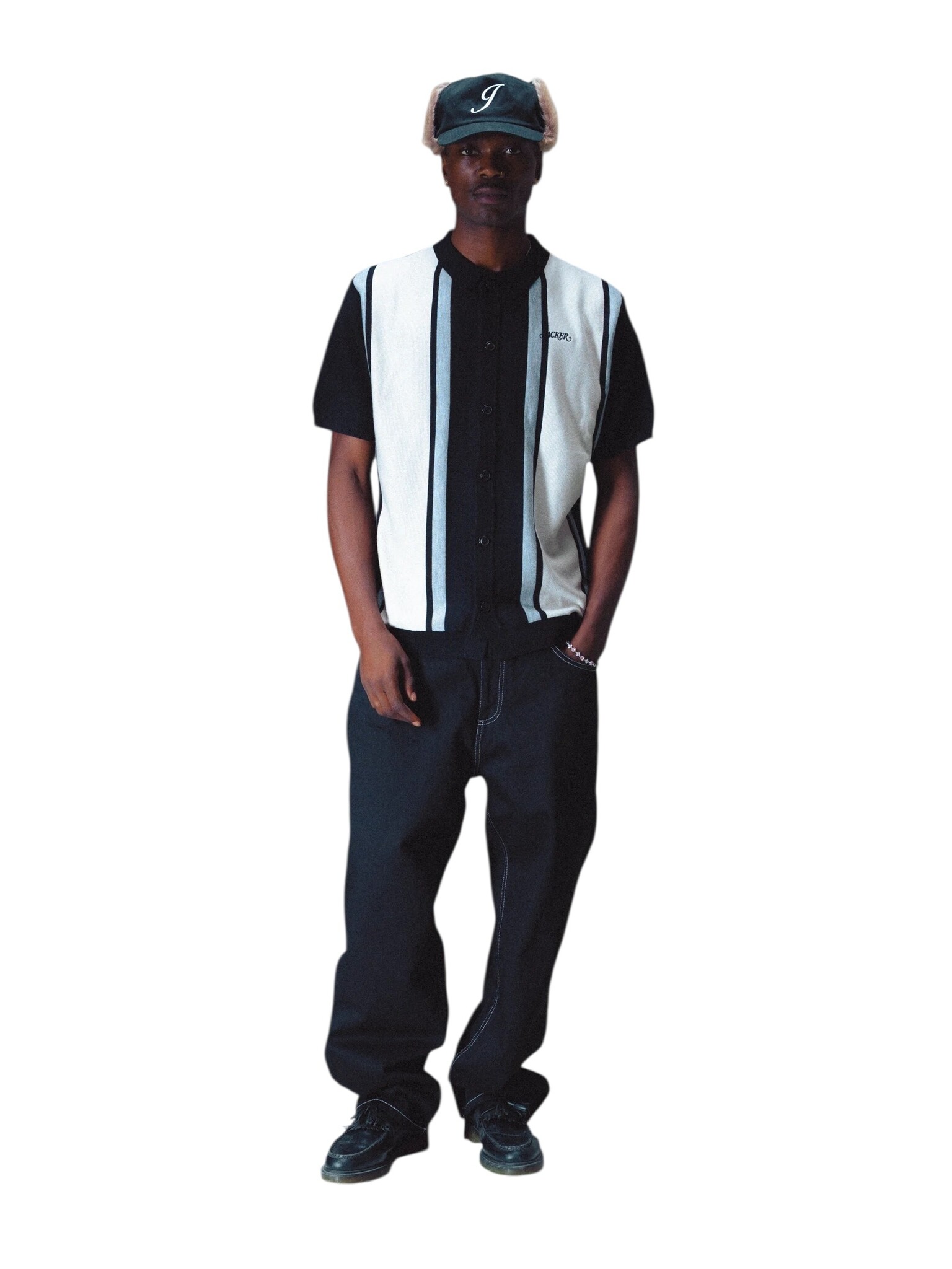 Jacker GrandPa Cardigan - Black