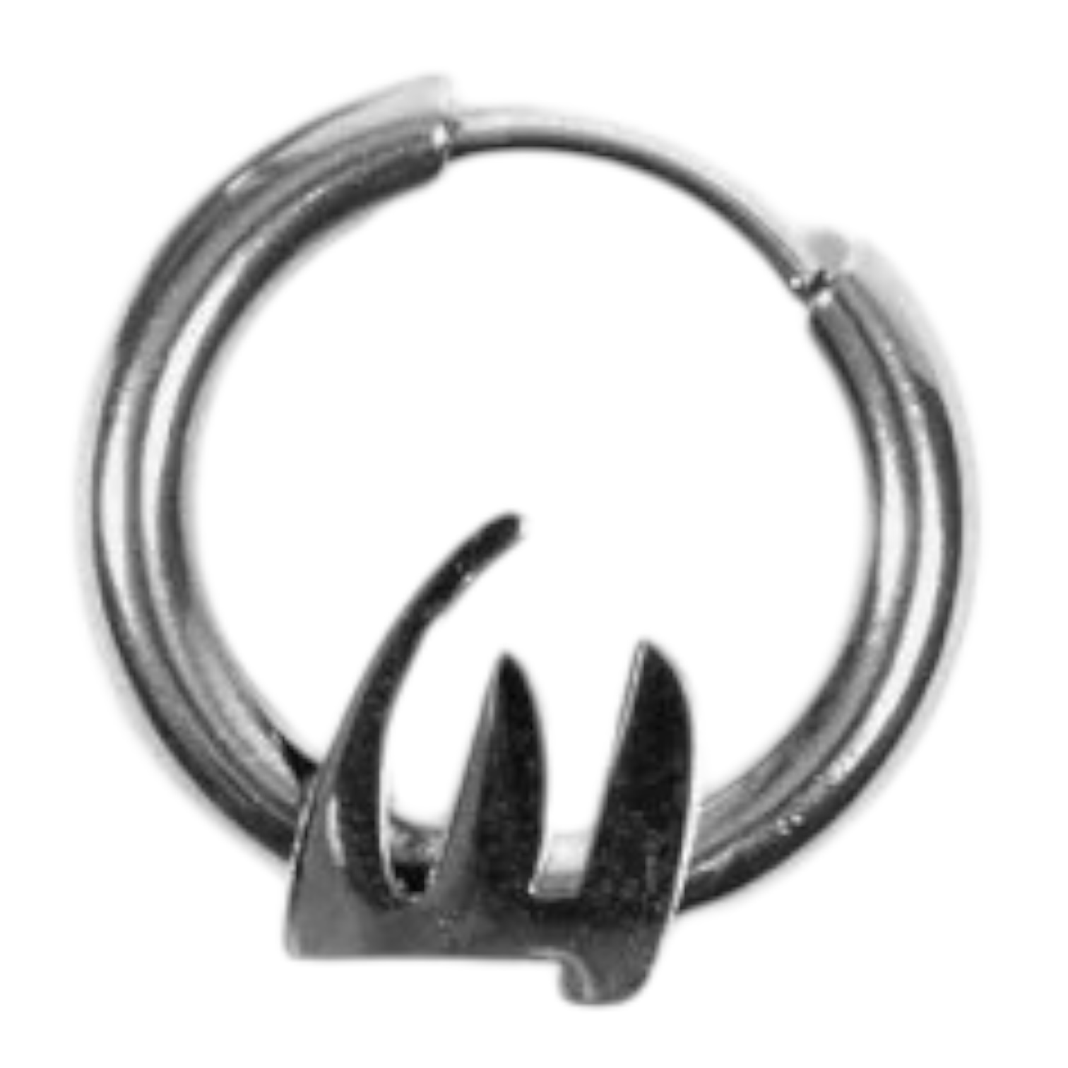 Wasted Paris Blade Earring - Silver