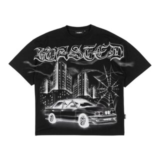 Wasted Paris Atm Boxy T-shirt - Black