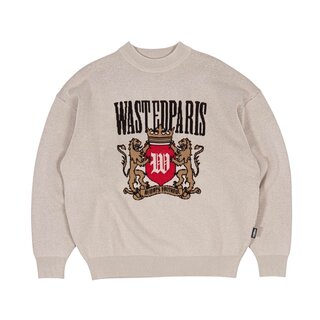 Wasted Paris Crest Sweater - Sahara