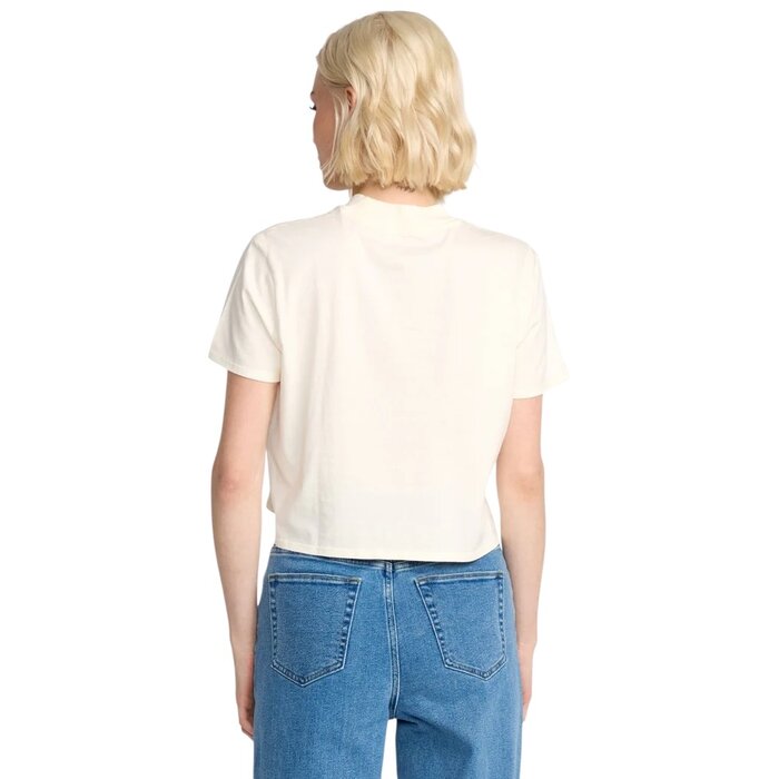 Volcom Dial Crop Tee - Bone