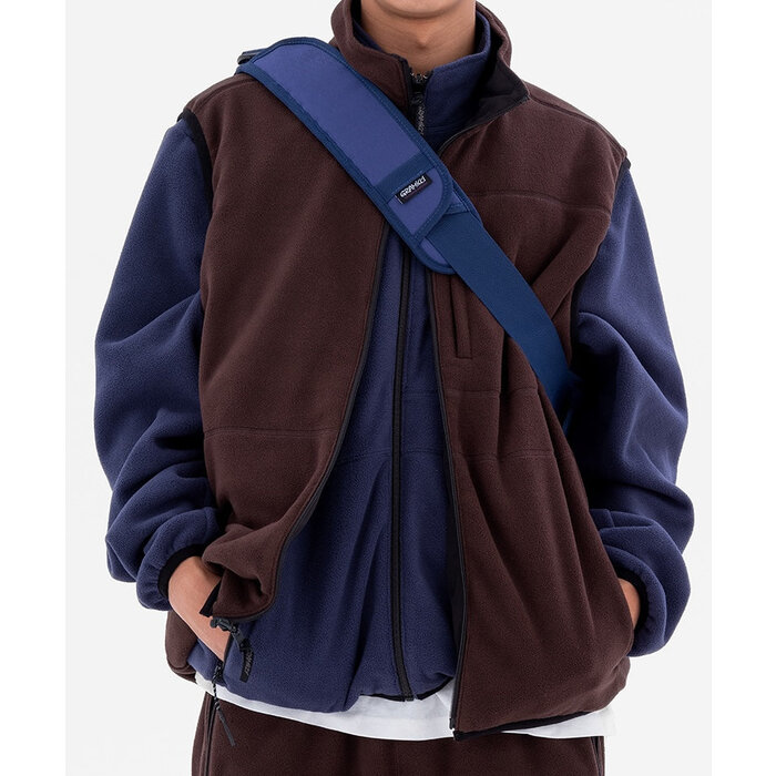 Gramicci Thermal Fleece Reversible Jacket - Navy