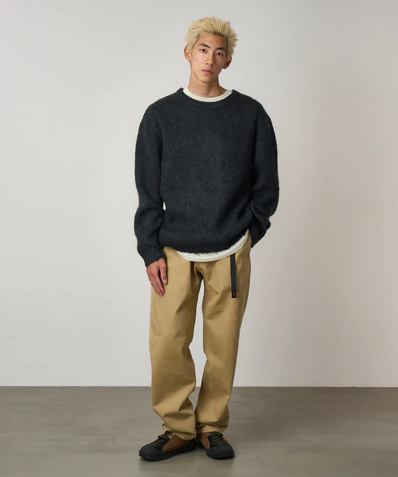 Gramicci Mohair Sweater - Charcoal