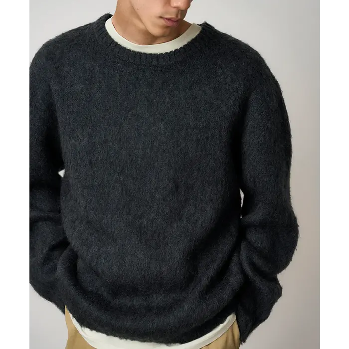 Gramicci Mohair Sweater - Charcoal